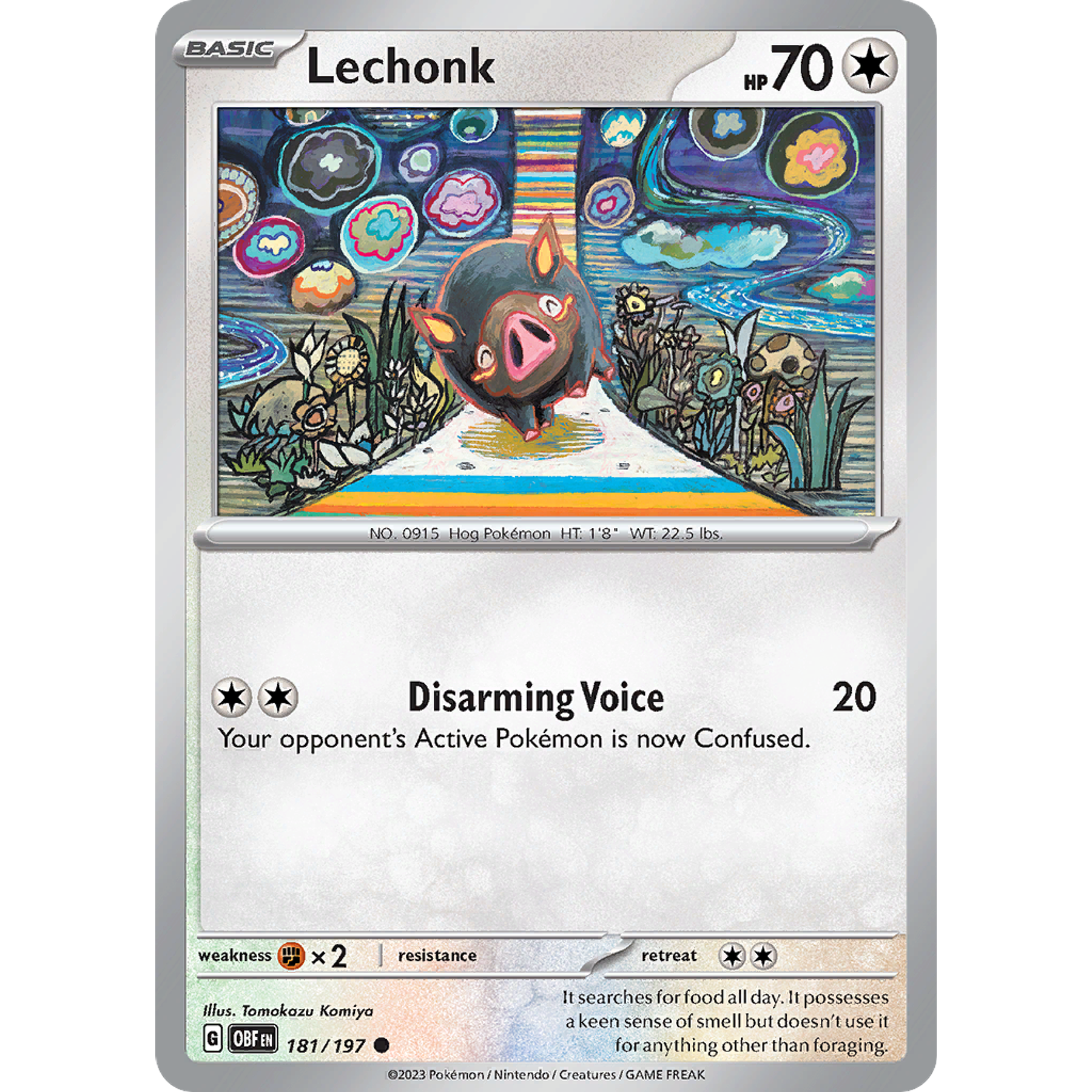 Lechonk– 181/197 – Common– Inglés