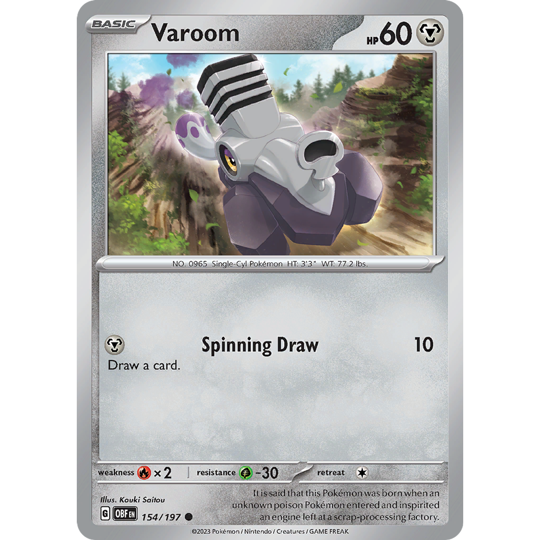 Varoom– 154/197 – Common– Inglés