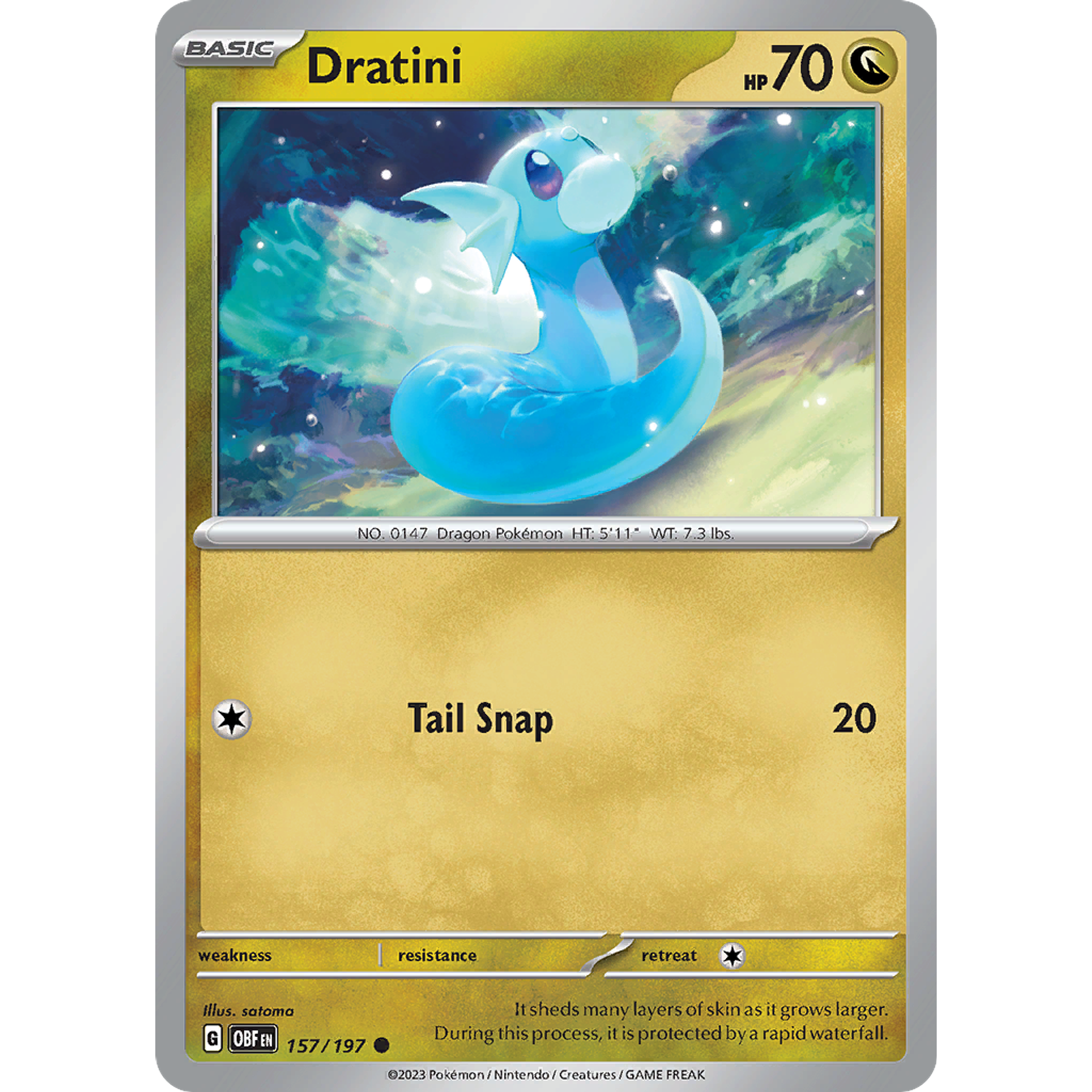 Dratini– 157/197 – Common– Inglés