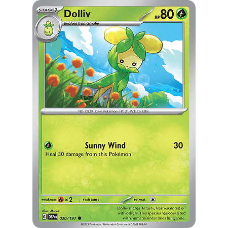 Dolliv– 020/197 – Common– Inglés