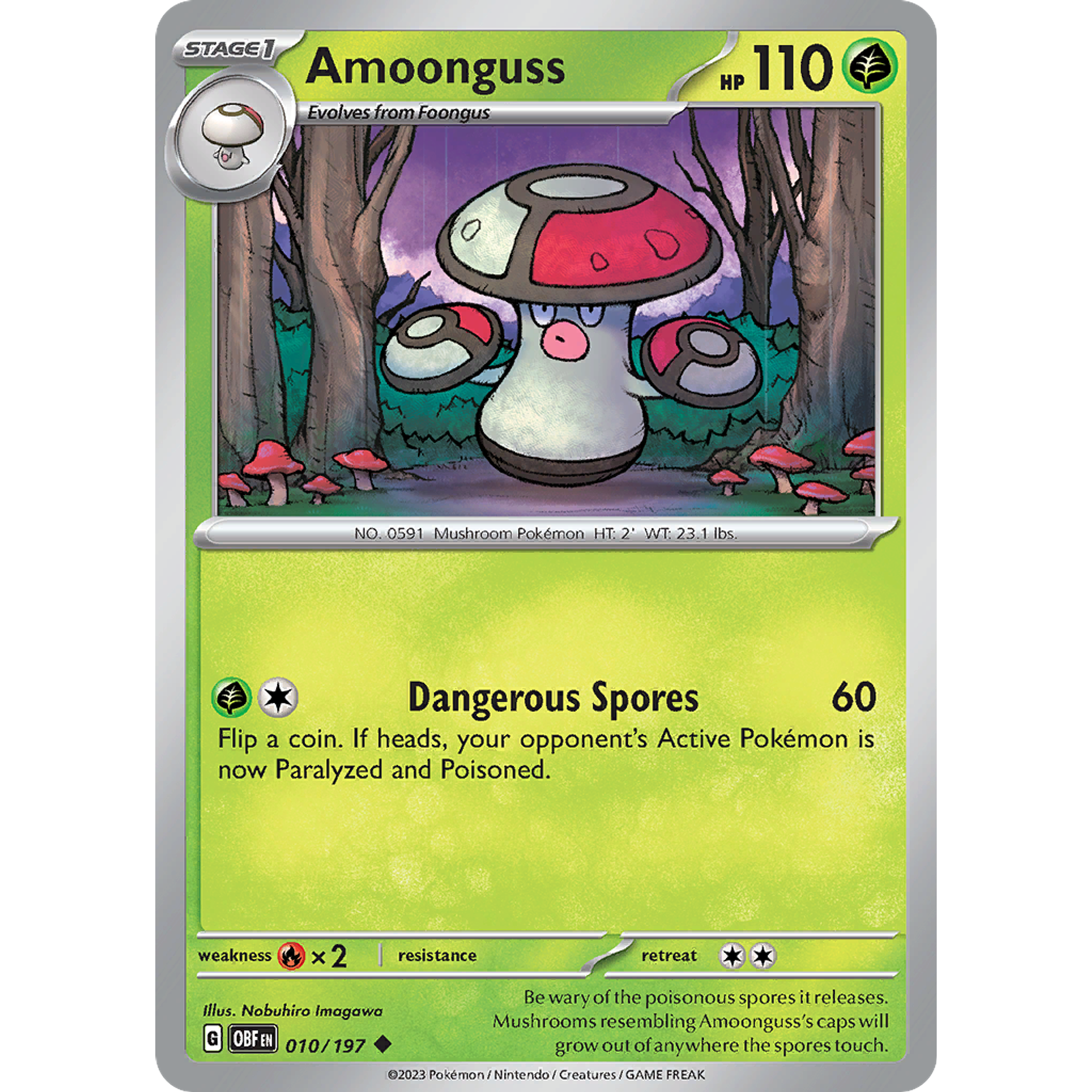 Amoonguss– 010/197 – Uncommon – Inglés