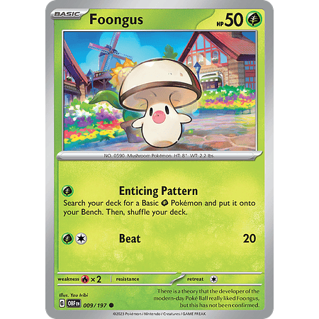 Foongus– 009/197 – Common – Inglés