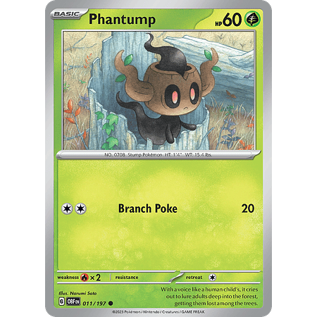 Phantump– 011/197 – Common – Inglés
