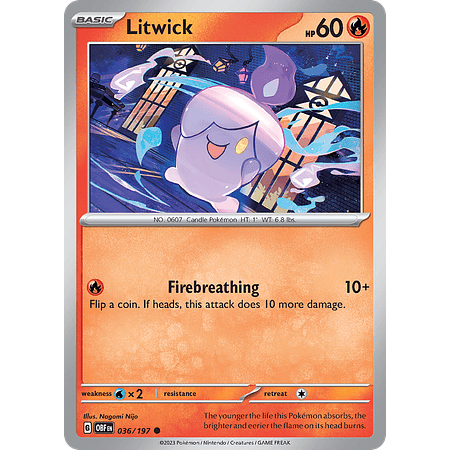 Litwick - 036/197 - Common Reverse Holo– Inglés