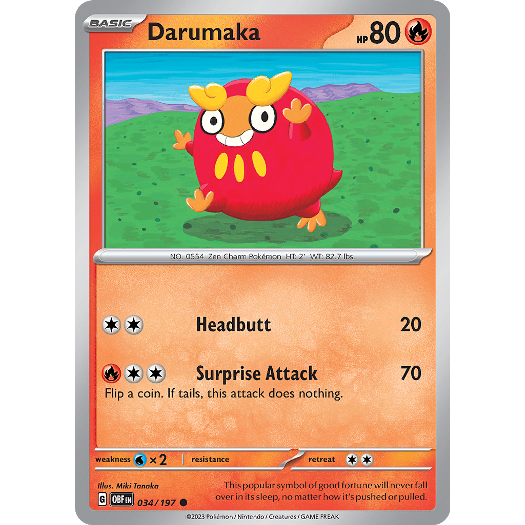 Darumaka– 034/197 – Common– Inglés