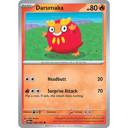 Darumaka– 034/197 – Common– Inglés