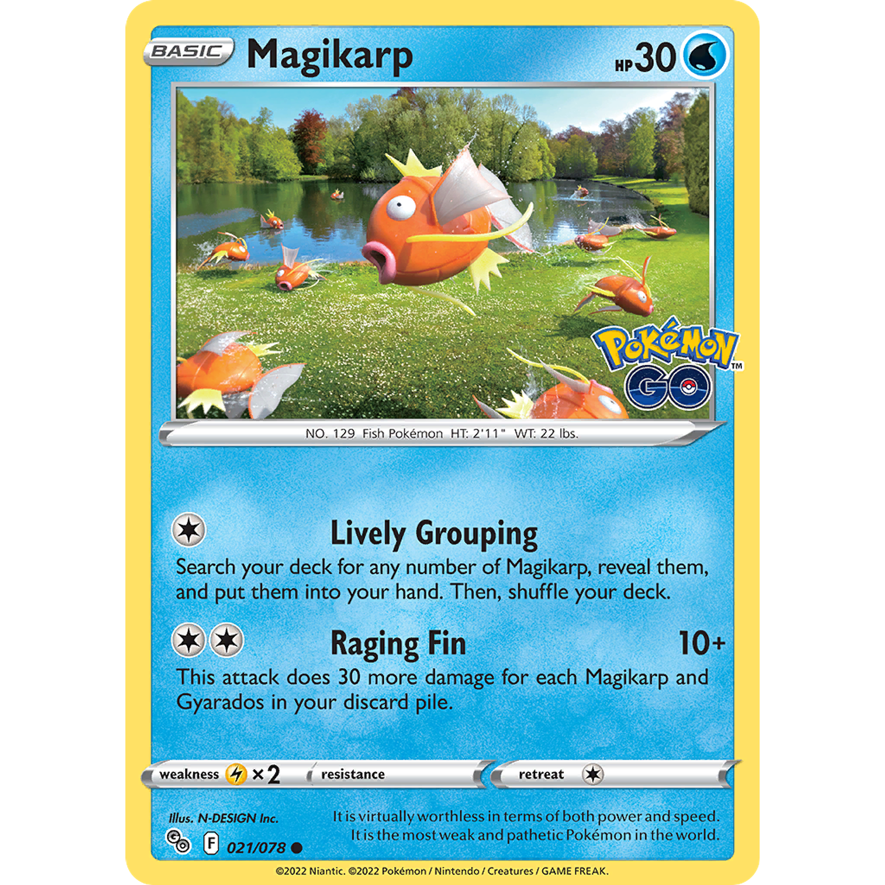 Magikarp - 021/078 - Common Español