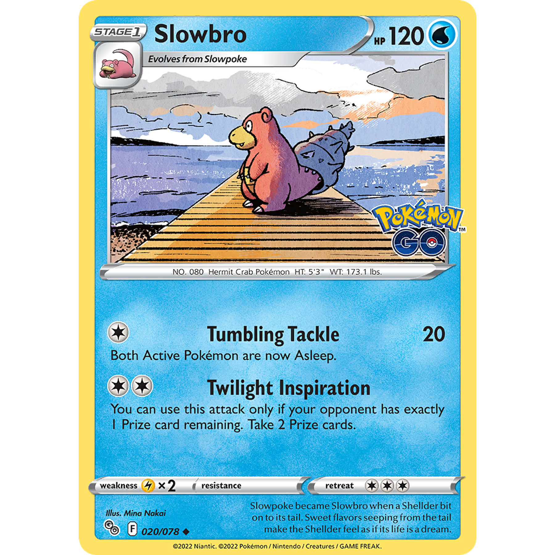 Slowbro - 020/078 - Uncommon Inglés