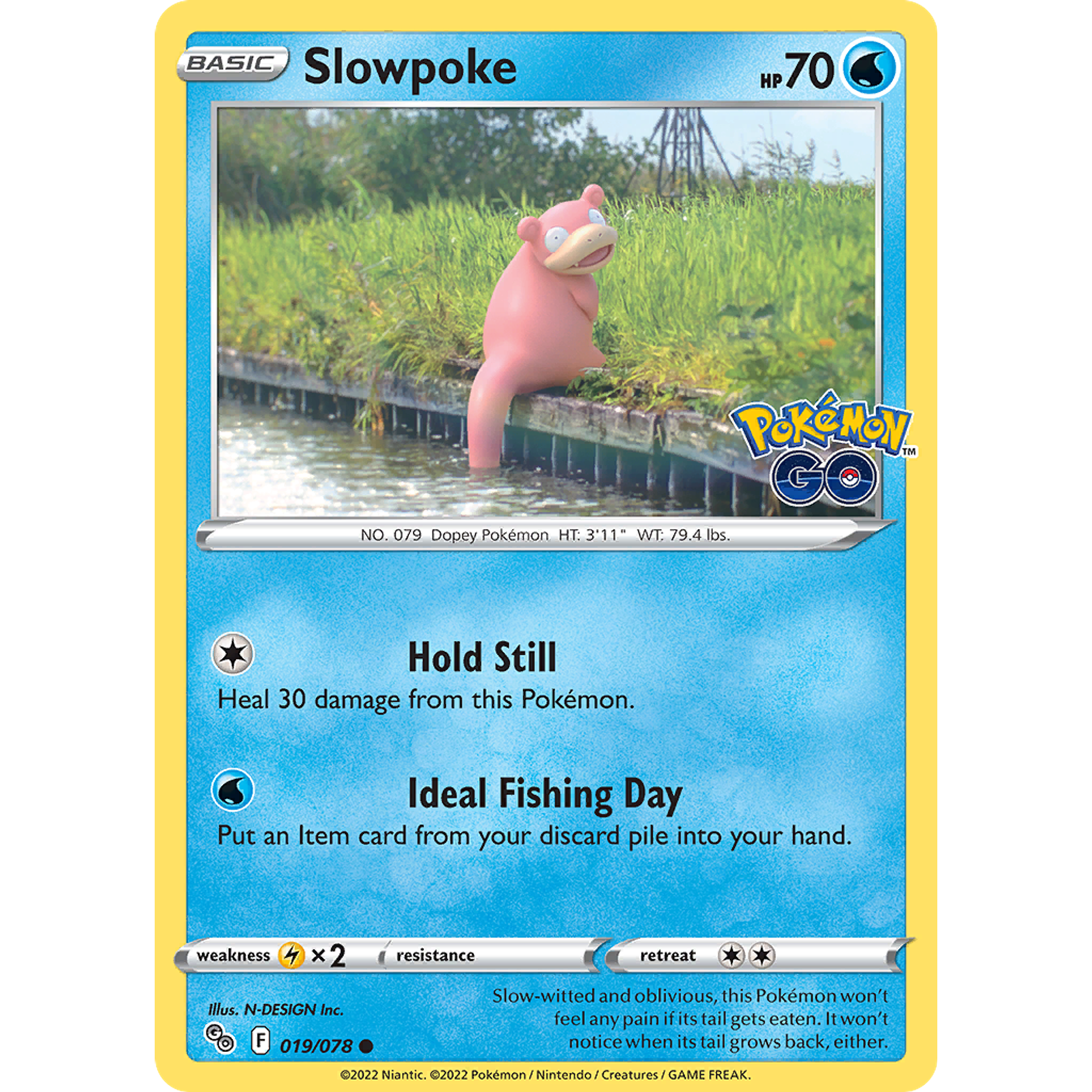 Slowpoke - 019/078 - Common Inglés