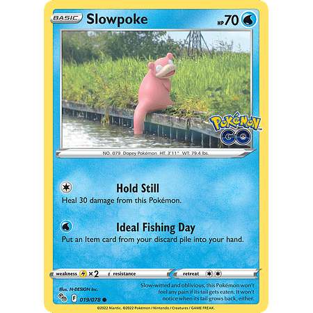 Slowpoke - 019/078 - Common Inglés