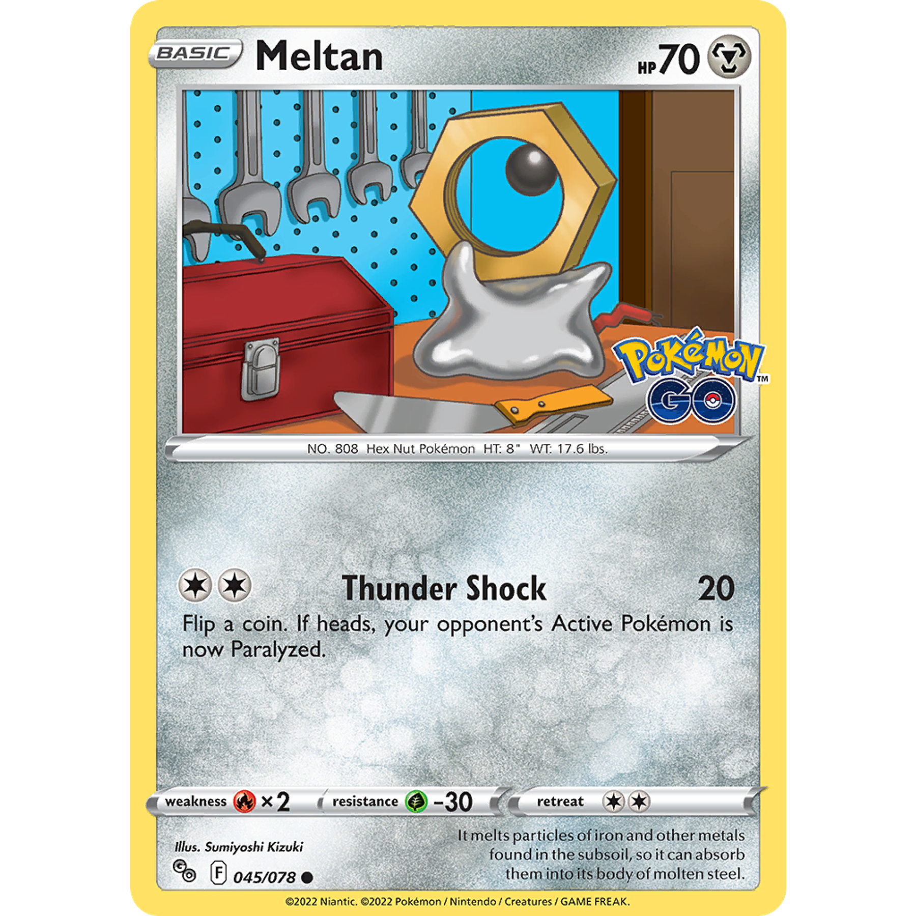 Meltan - 045/078 - Common Inglés