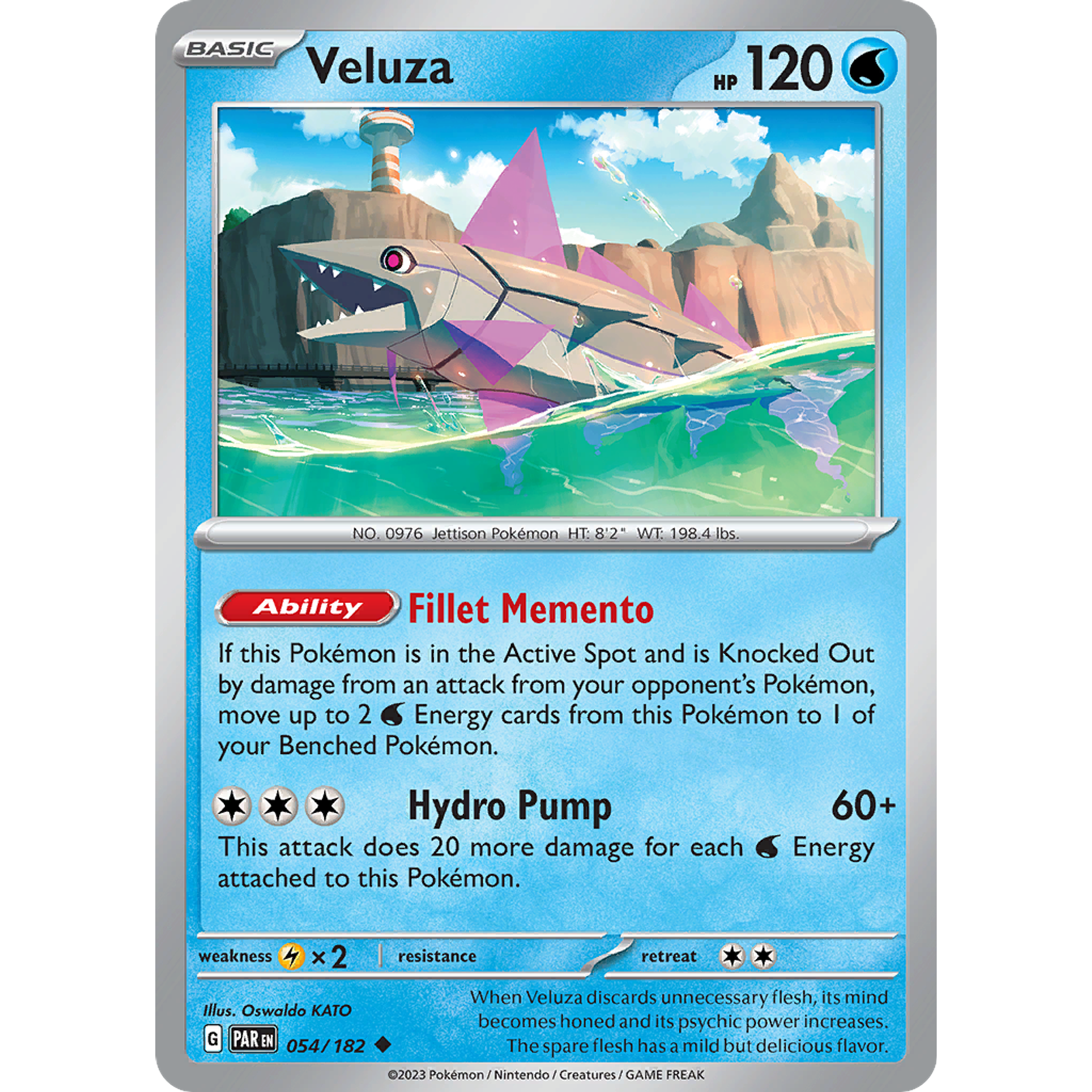 Veluza – 054/182 – Uncommon Reverse Holo– Inglés