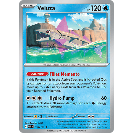 Veluza – 054/182 – Uncommon Reverse Holo– Inglés
