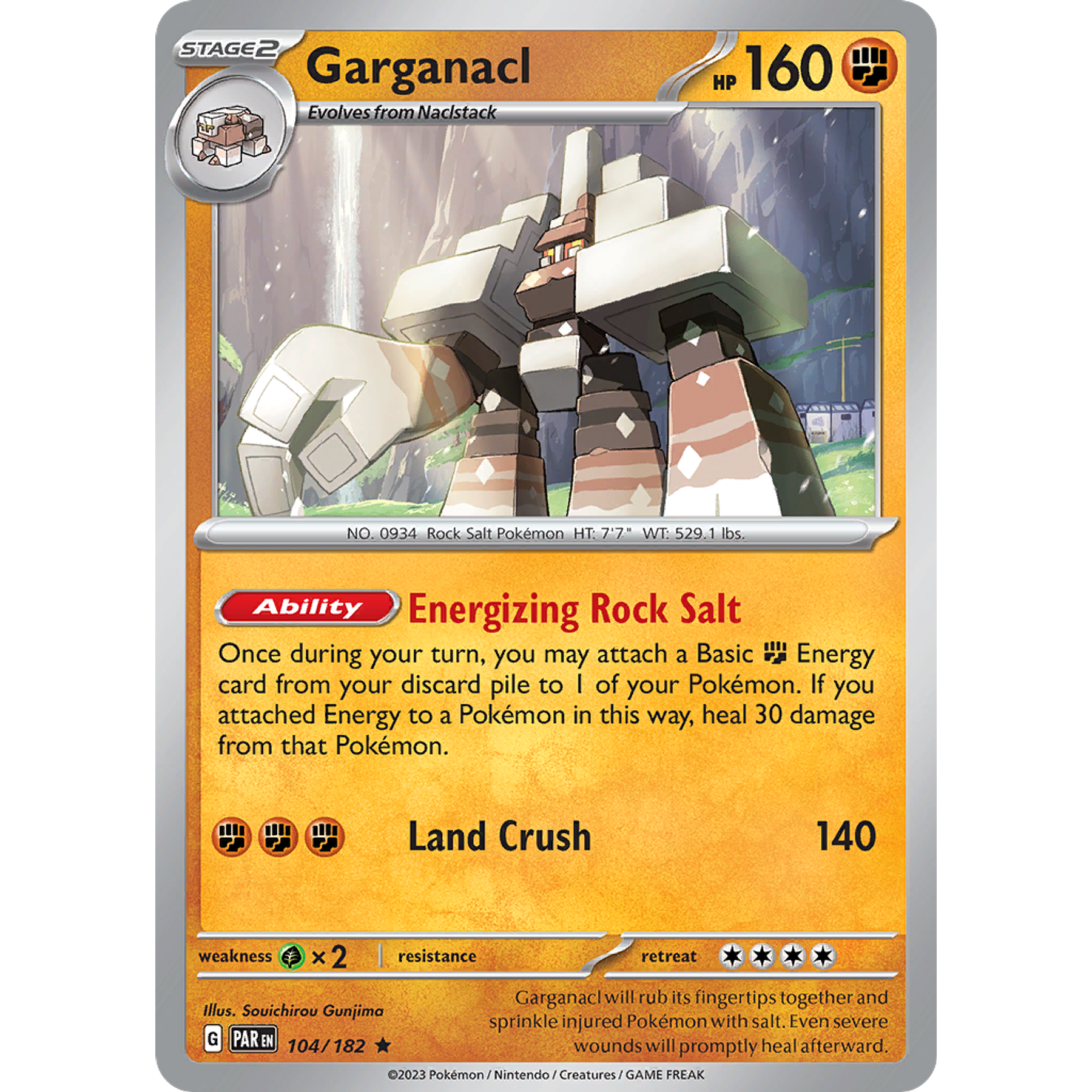 Garganacl – 104/182 – Holo Rare – Inglés