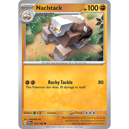 Naclstack – 103/182 – Common Reverse Holo – Inglés