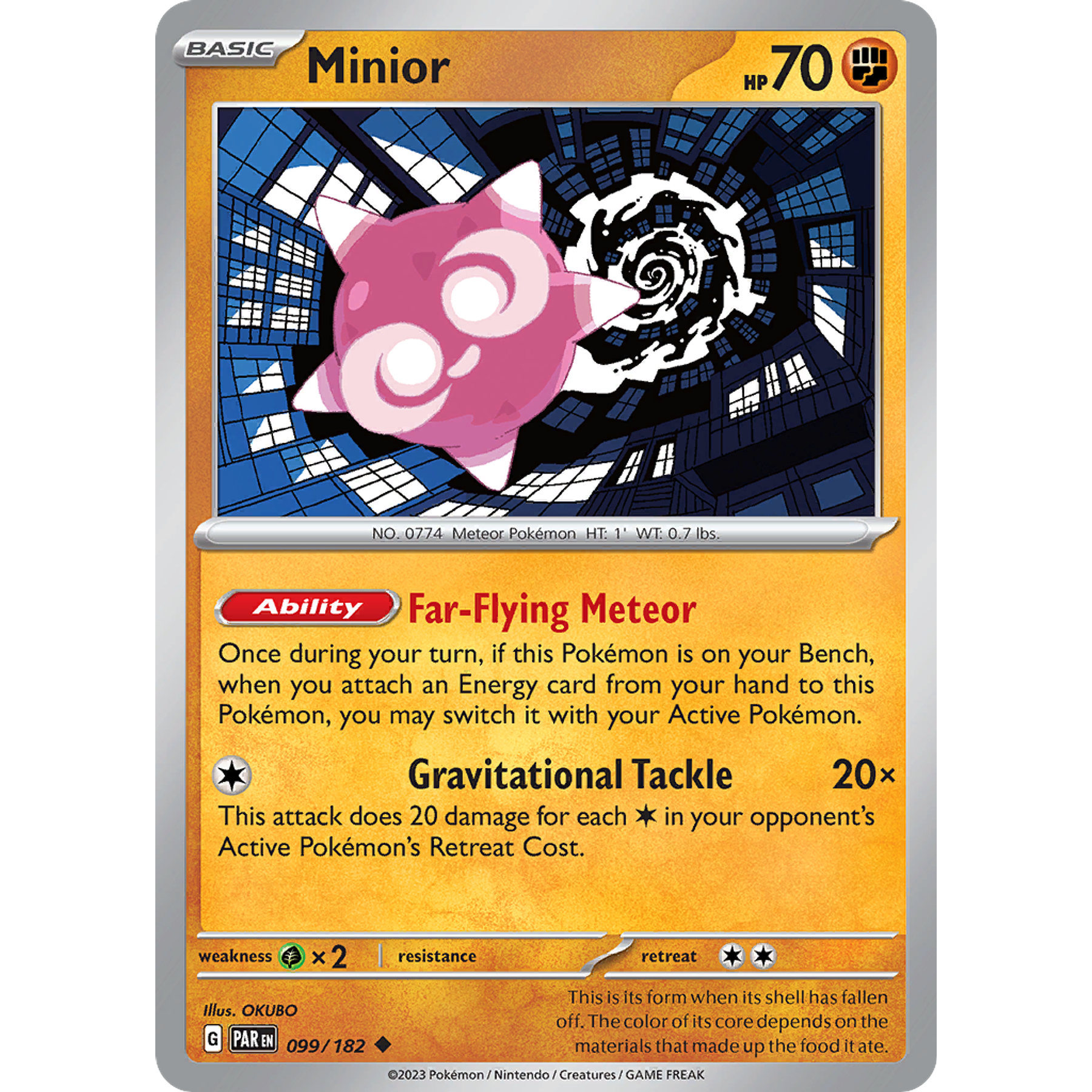 Minior – 099/182 – Uncommon Reverse Holo– Inglés