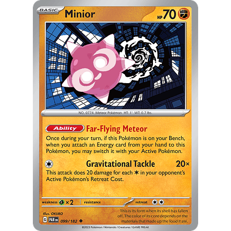Minior – 099/182 – Uncommon Reverse Holo– Inglés