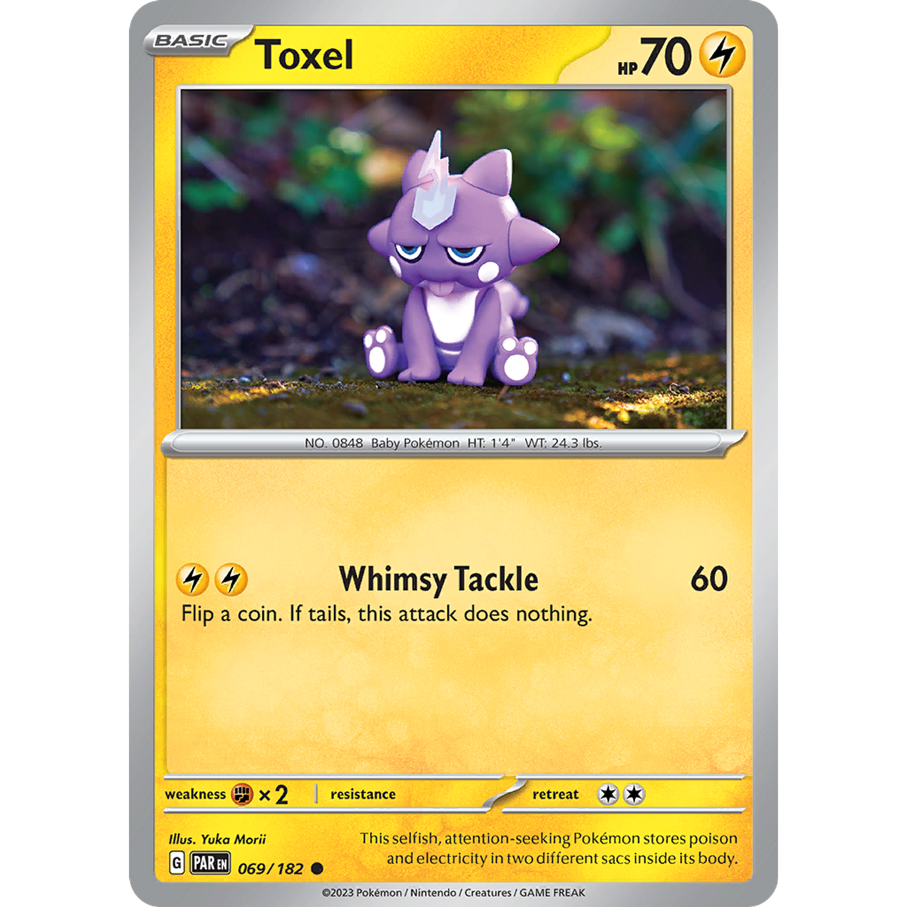 Toxel - 069/182 - Common Reverse Holo Inglés