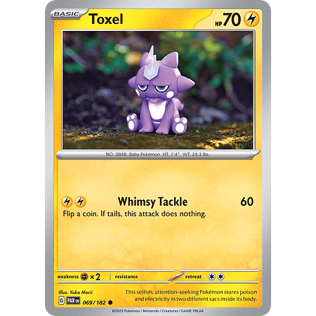 Toxel - 069/182 - Common Reverse Holo Inglés