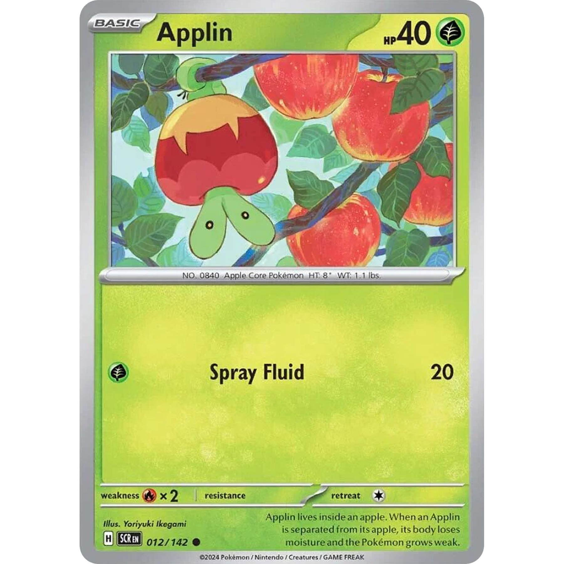 Applin - 012/142 - Common Inglés