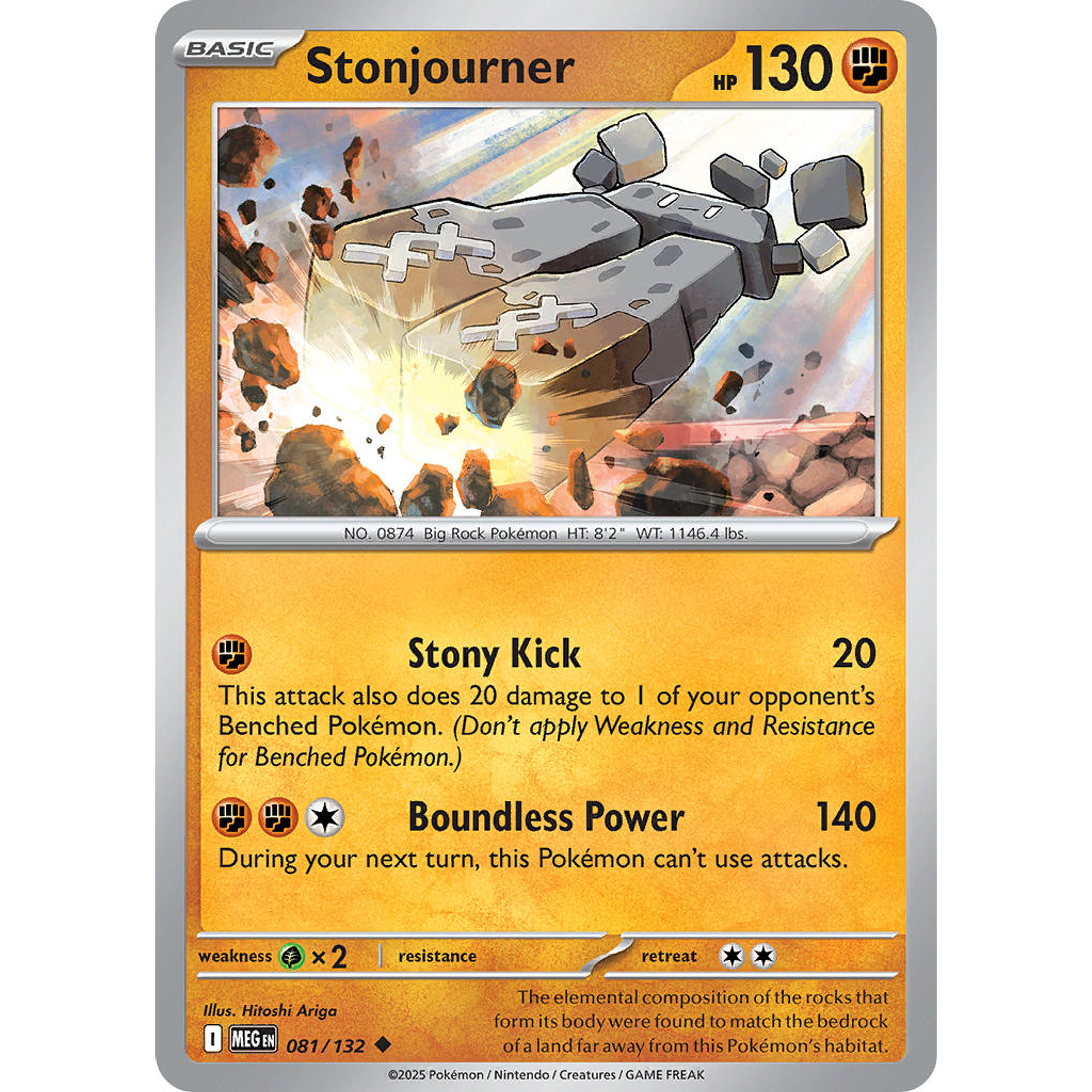 Stonjourner 071/132 Uncommon  Ingles