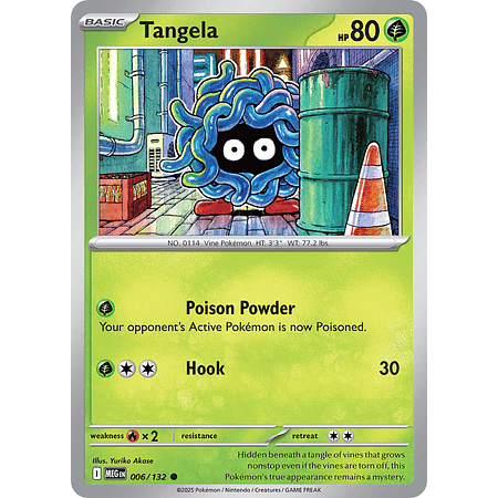 Tangela 006/132 Common Ingles