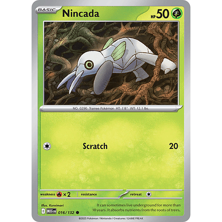 Nincada 016/132 Common Ingles