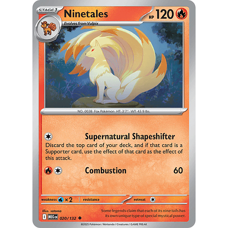Ninetales 023/132 Uncommon  Inglés
