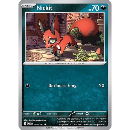 Nickit 089/132 Common  Ingles