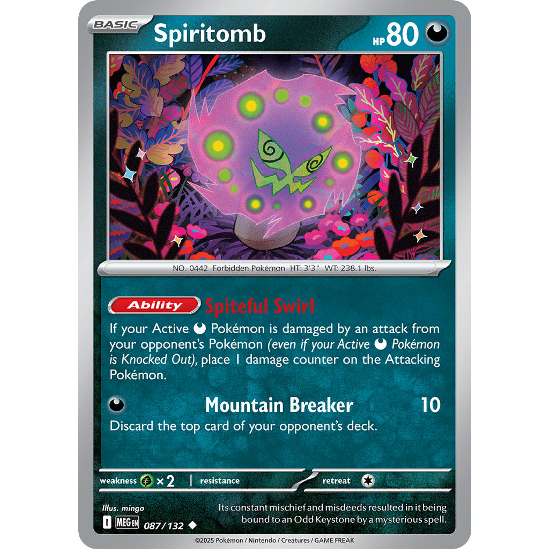 Spiritomb 087/132 Uncommon Inglés