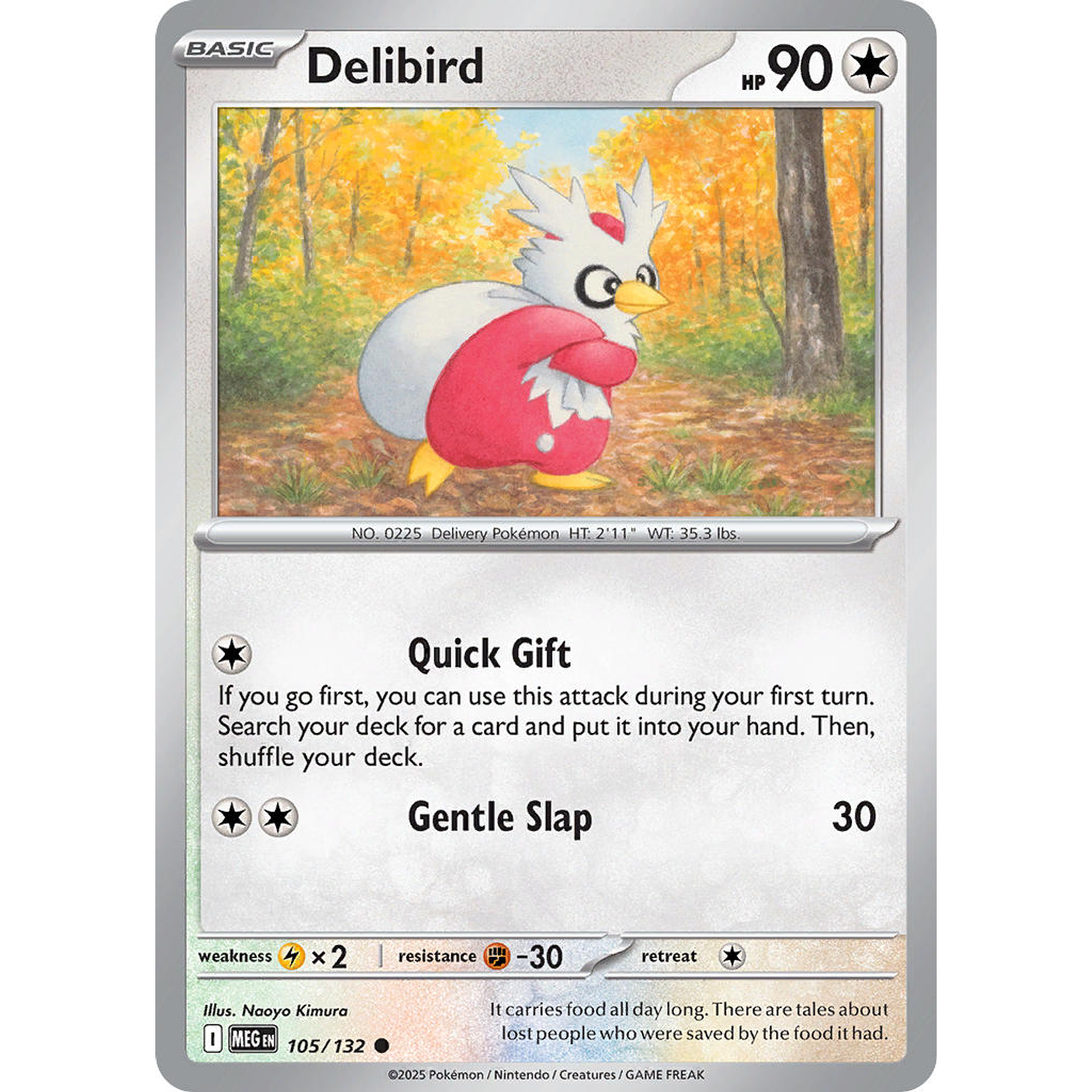 Delibird 105/132 Common  Ingles