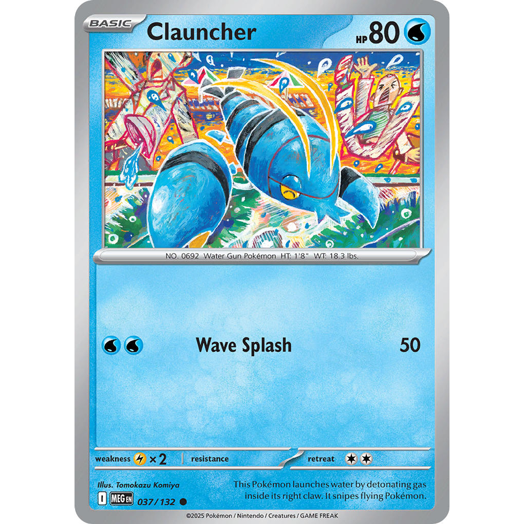 Clauncher 037/132 Common Reverse  Holo Ingles