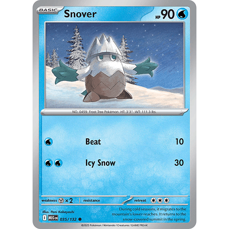 Snover 035/132 Common  Ingles