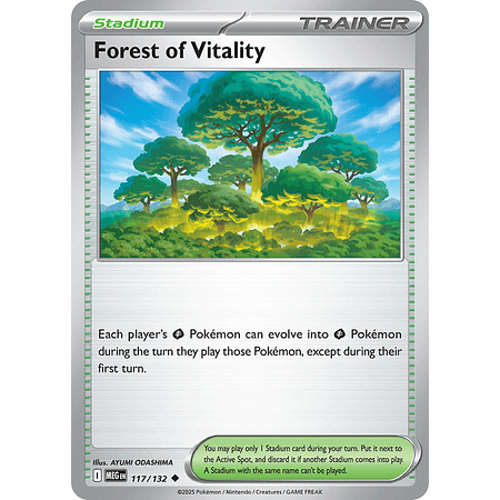Forest Of Vitality 117/132 Uncommon Español