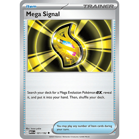 Mega Signal 121/132 Uncommon Español