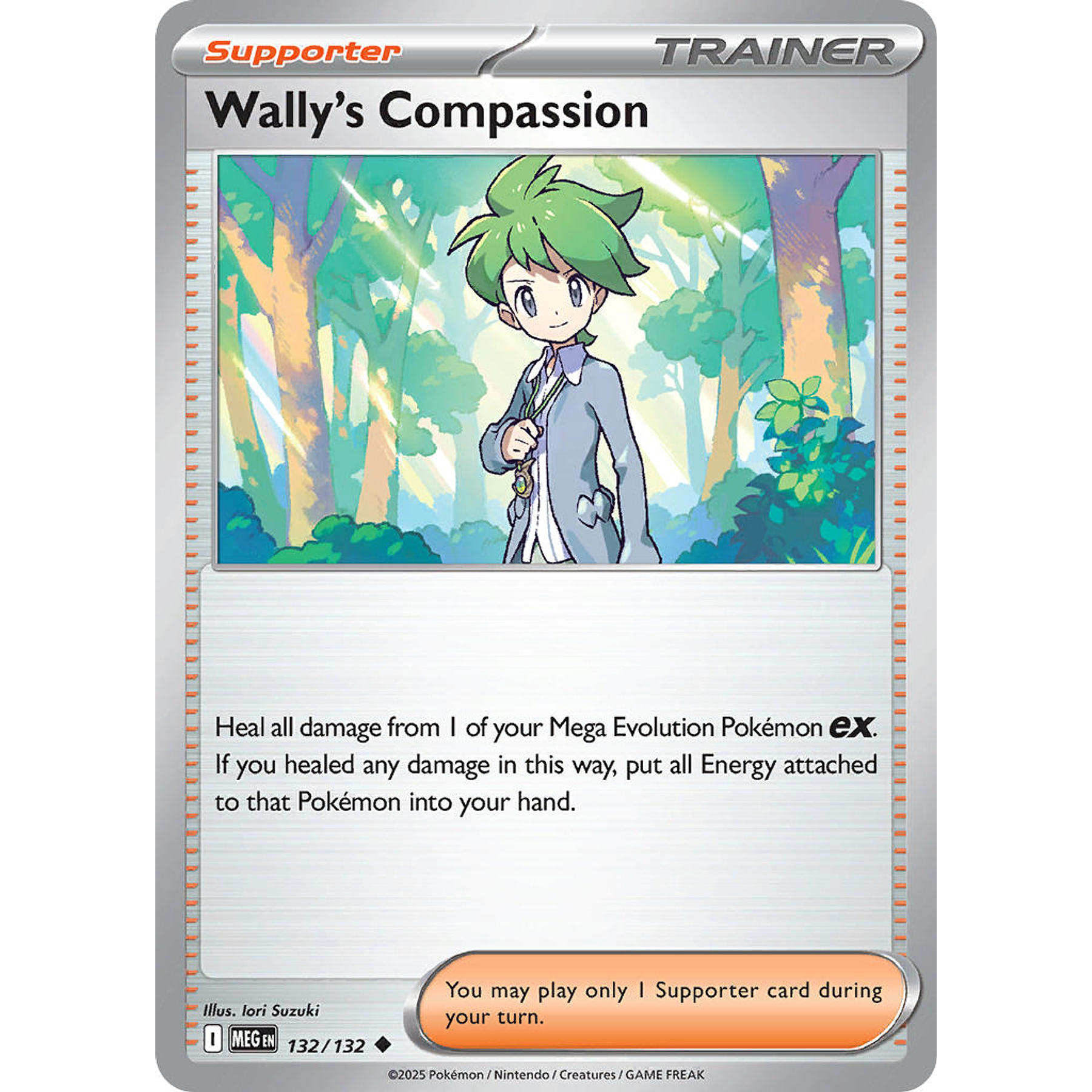 Wally's Compassion 132/132 Uncommon Reverse Holo Ingles
