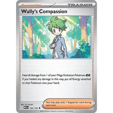 Wally's Compassion 132/132 Uncommon Reverse Holo Ingles