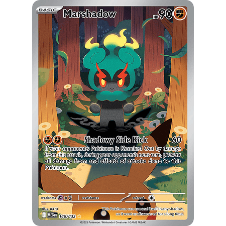 Marshadow 146/132  - Illustration Rare Ingles