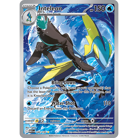 Inteleon 142/132  - Illustration Rare Español