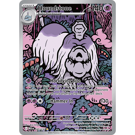 Houndstone 145/132  - Illustration Rare Ingles