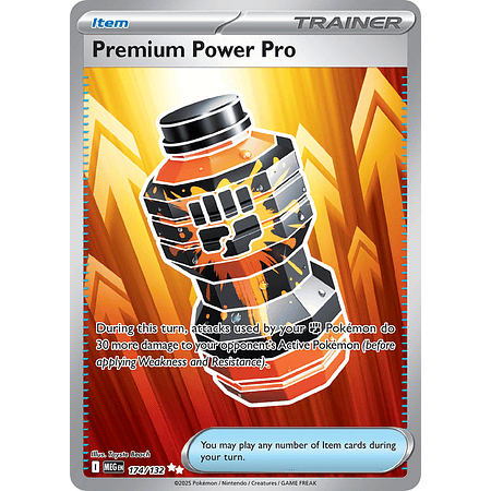 Premium Power Pro 174/132  - Ultra Rare Ingles
