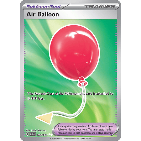 Air Balloon 166/132  - Ultra Rare Ingles