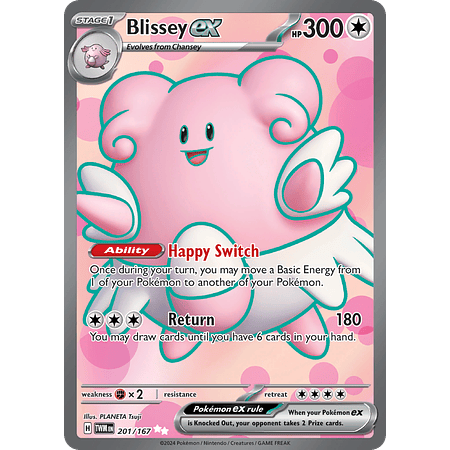 Blissey - 201/167 - Ultra Rare Ingles