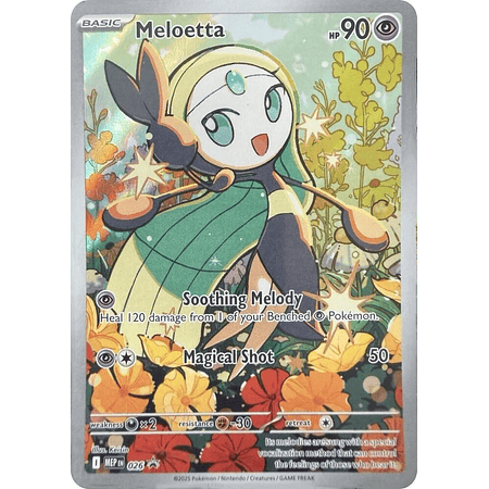 Meloetta 026 Promo Español