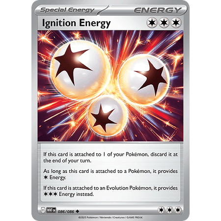 Ignition Energy Energy - 086/086 Uncommon  Español