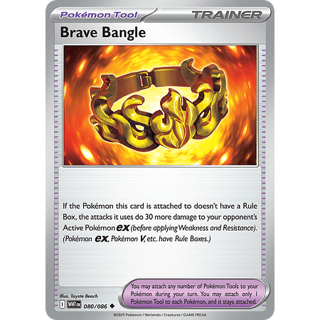 Brave Bangle - 080/182 Uncommon Español