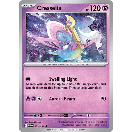 Cresselia 039/094 Uncommon  Ingles