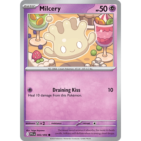 Milcery 043/094 Common  Ingles