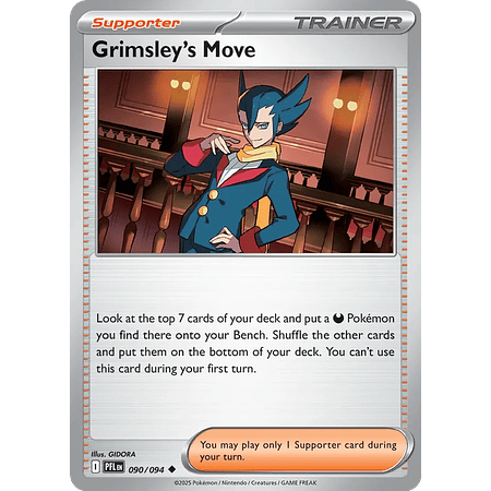 Grimsley's Move 090/094 Uncommon Reverse Holo Ingles