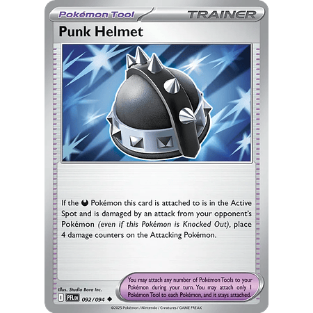 Punk Helmet 092/094 Uncommon Ingles